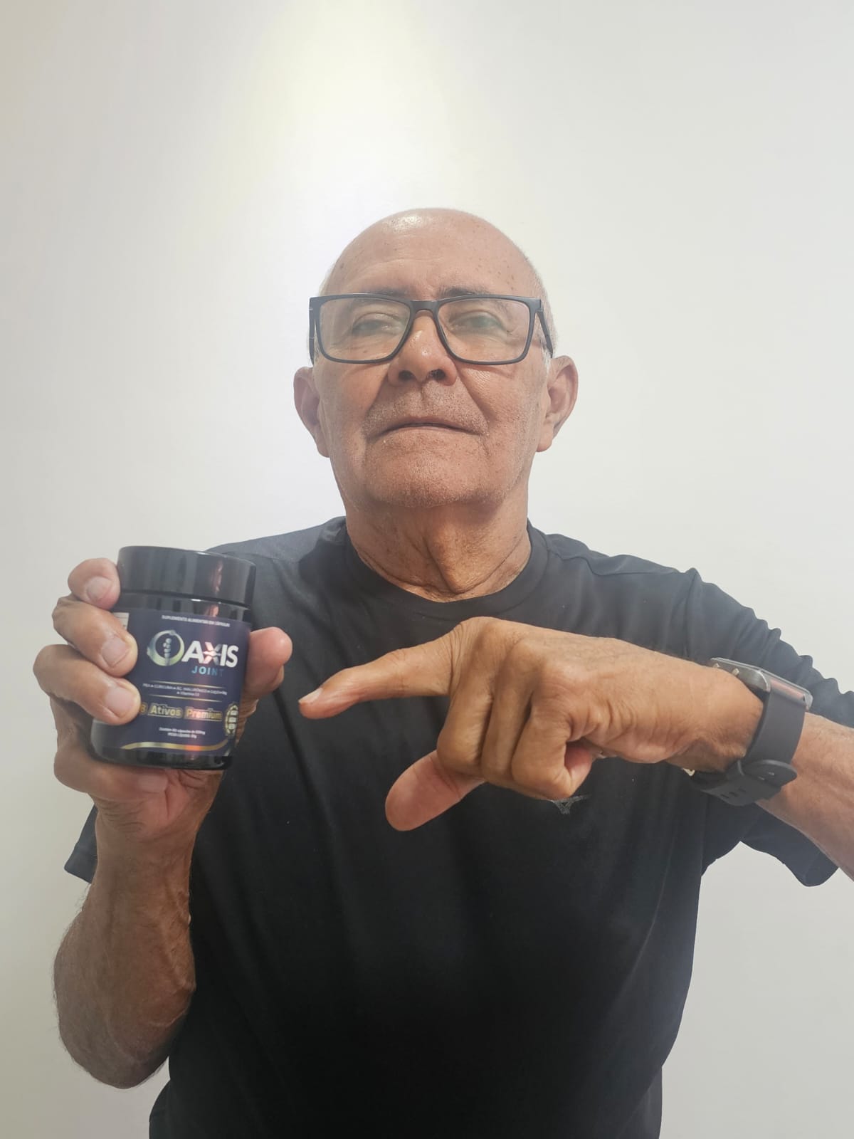 Sr. Antônio (paciente) recomenda Axis Joint